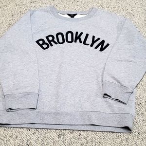 Ladies grey sweatshirt